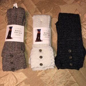 Simply Noelle tall boot socks